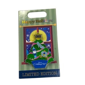 2021 Disney Parks Contemporary Resort Holiday Pin - Cinderella